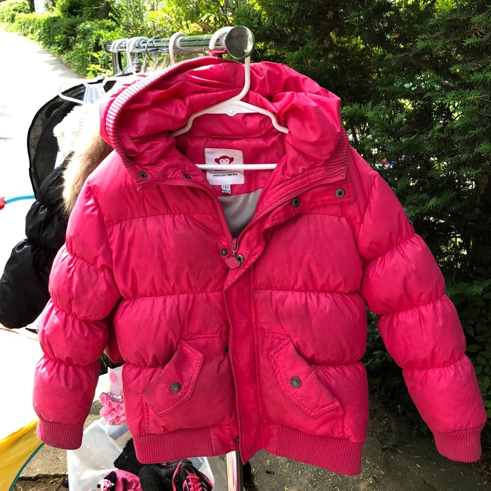 Pink Appaman puffer.